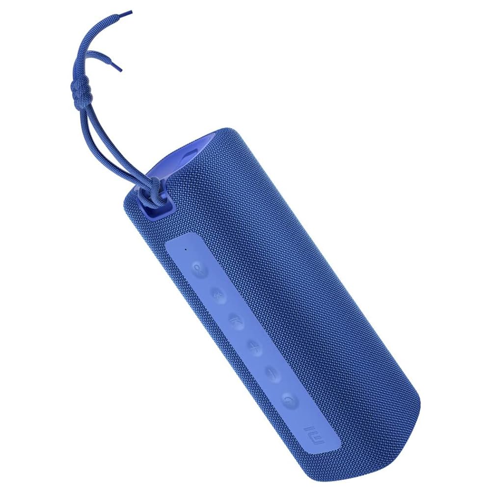 Xiaomi Bluetooth Portable Speaker, 13 Hours Playtime, Built in Microphone, IPX7 Waterproof, Wireless Speaker with Strong Stereo Sound Blue