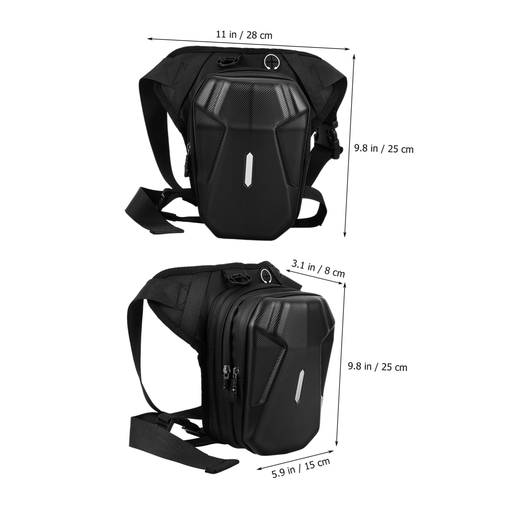 WOONEKY Motorcycle Drop Leg Bag for Men Durable Outdoor Sports Thigh Pouch for Fishing Hiking Camping Multifunctional Storage Pack for Riding Travel and Commuting