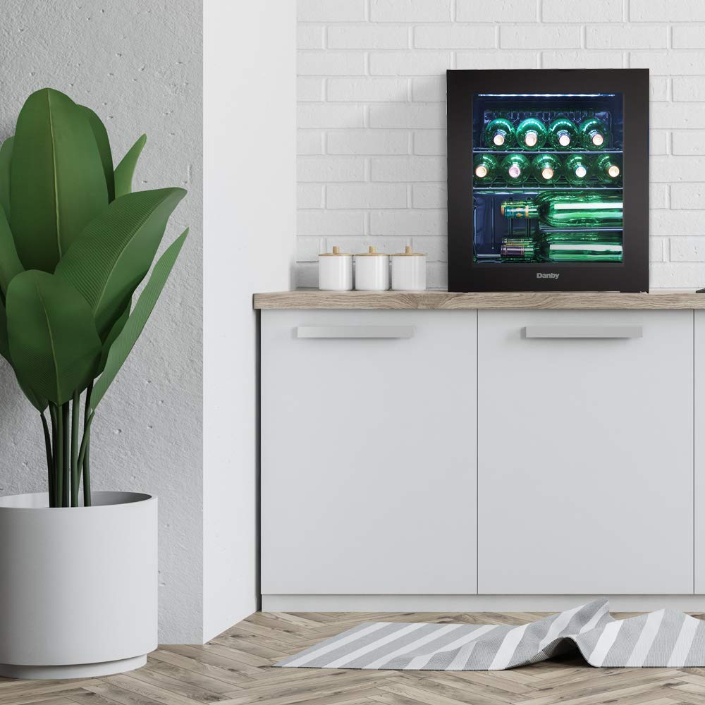 Buy Danby 16 Bottle Countertop Wine Cooler with Glass Door Tabletop