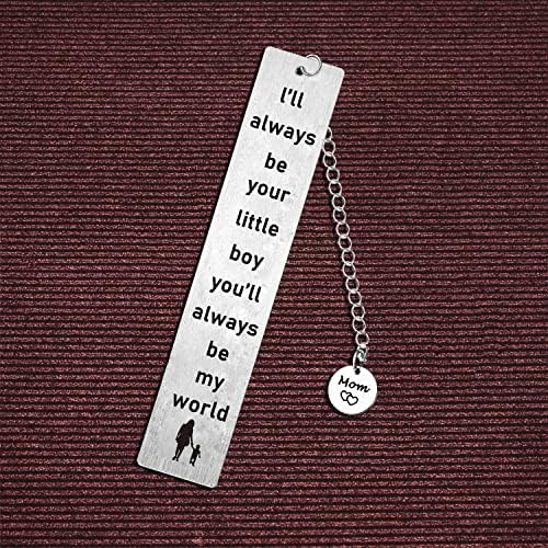 Mom Bookmark from Son Birthday Gifts for Mommy Mother's Day Gift for Mom Mother Bookmark Son to Mom Gifts image 5