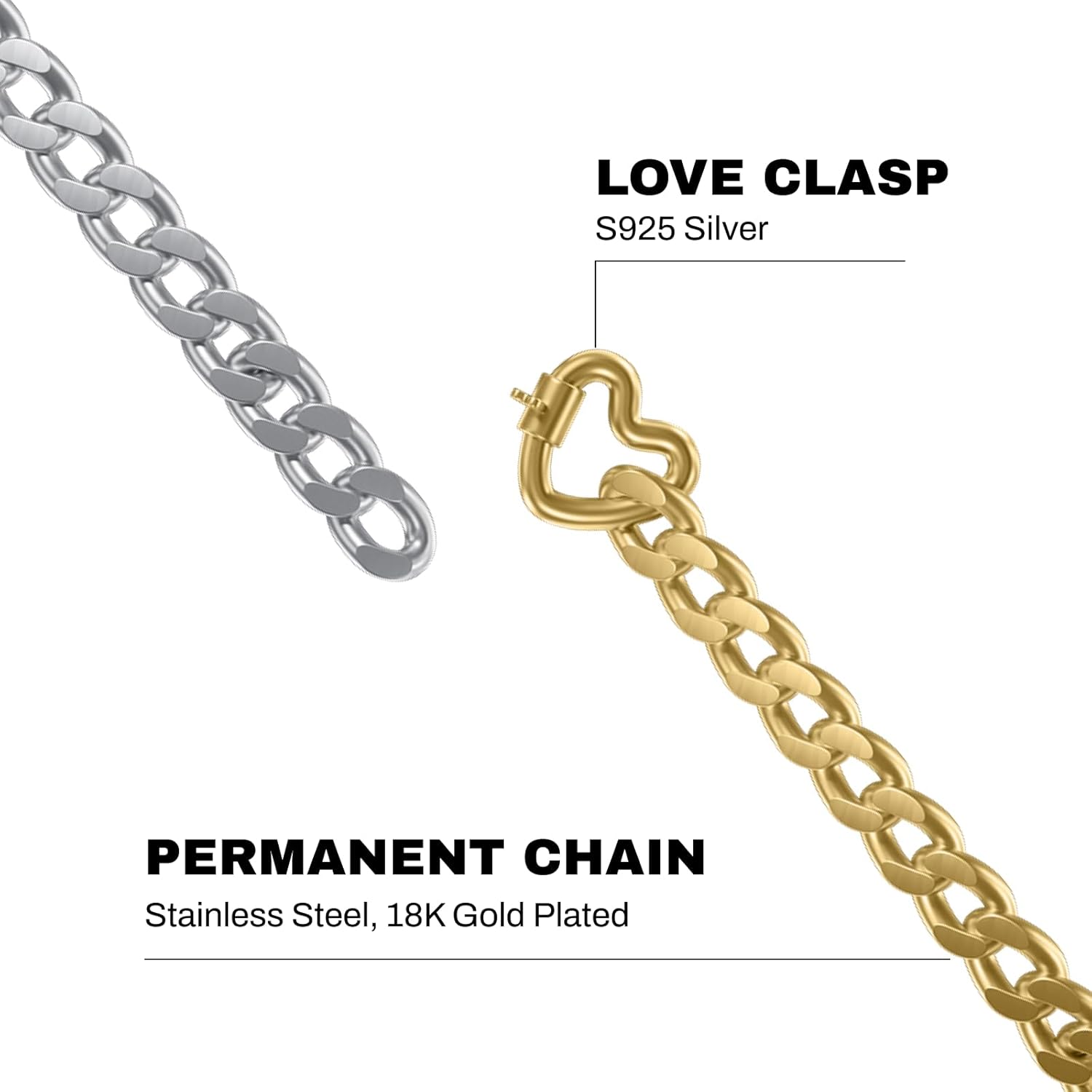 Permanent Bracelet Kit – Couple & Mother Daughter Permanent Jewelry Starter Kit, DIY Forever Bracelets, Mother’s Day Gift for Women