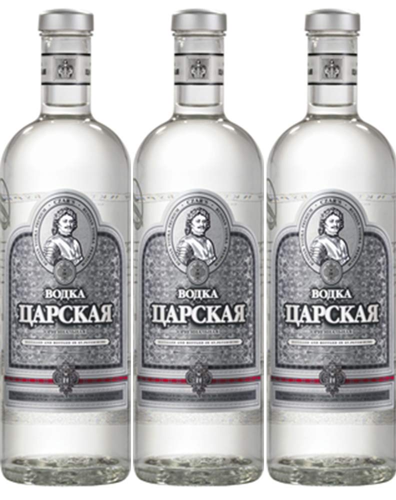 Vodka Ladoga Zarskaja Original 0,7L SPARSETS russischer Wodka (3)
