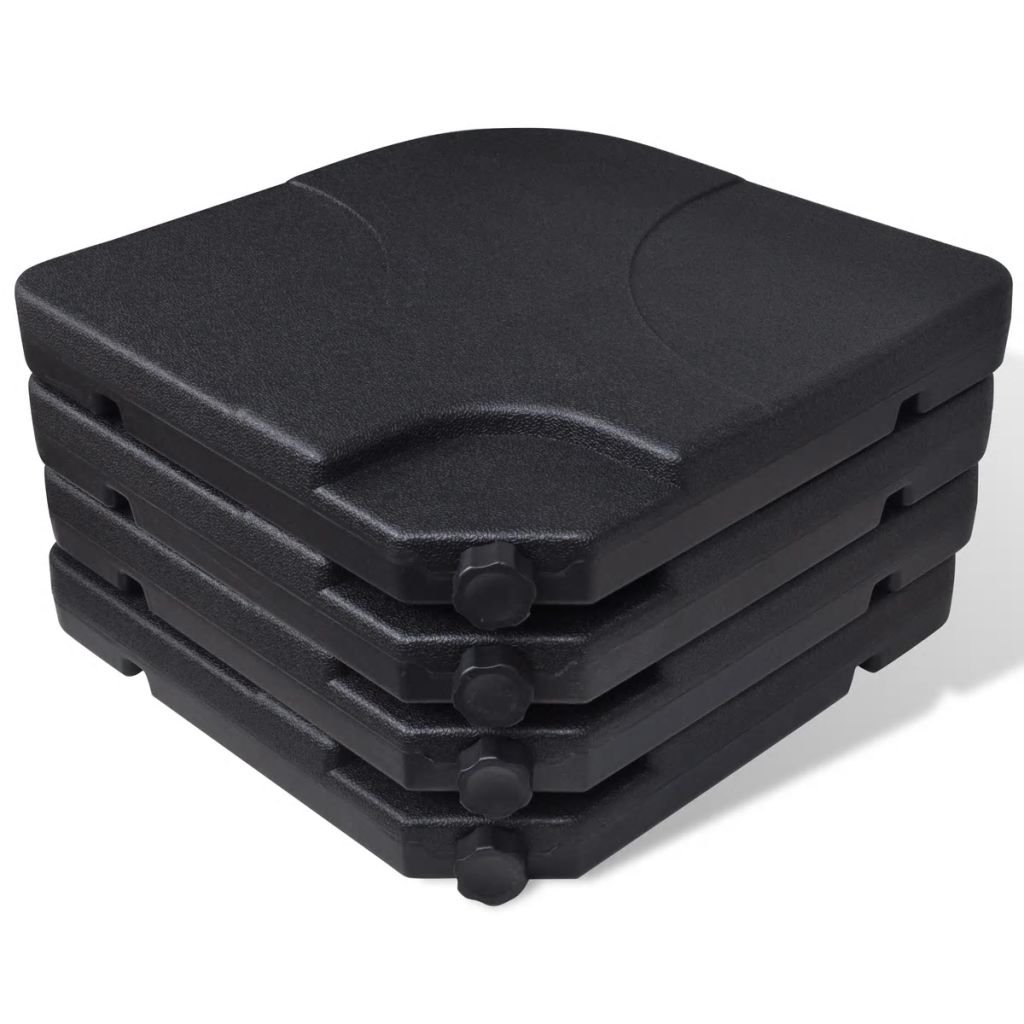 Base de Parasol Portable Sable/Eau 60 L,Pied De Parasol,Pied De Parasol Lourd,Pied De Parasol sur roulettes