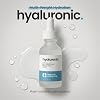 Sérum de Ácido Hialurónico para Rostro | Sérum Facial Antienvejecimiento con Vitamina B5 | Reduce Líneas Finas y Arrugas | Sérum de Cuidado de la Piel Humectante, Hidratante y Reparador | 1 Oz Humectante 1 Fl Oz (Paquete de 1) 3