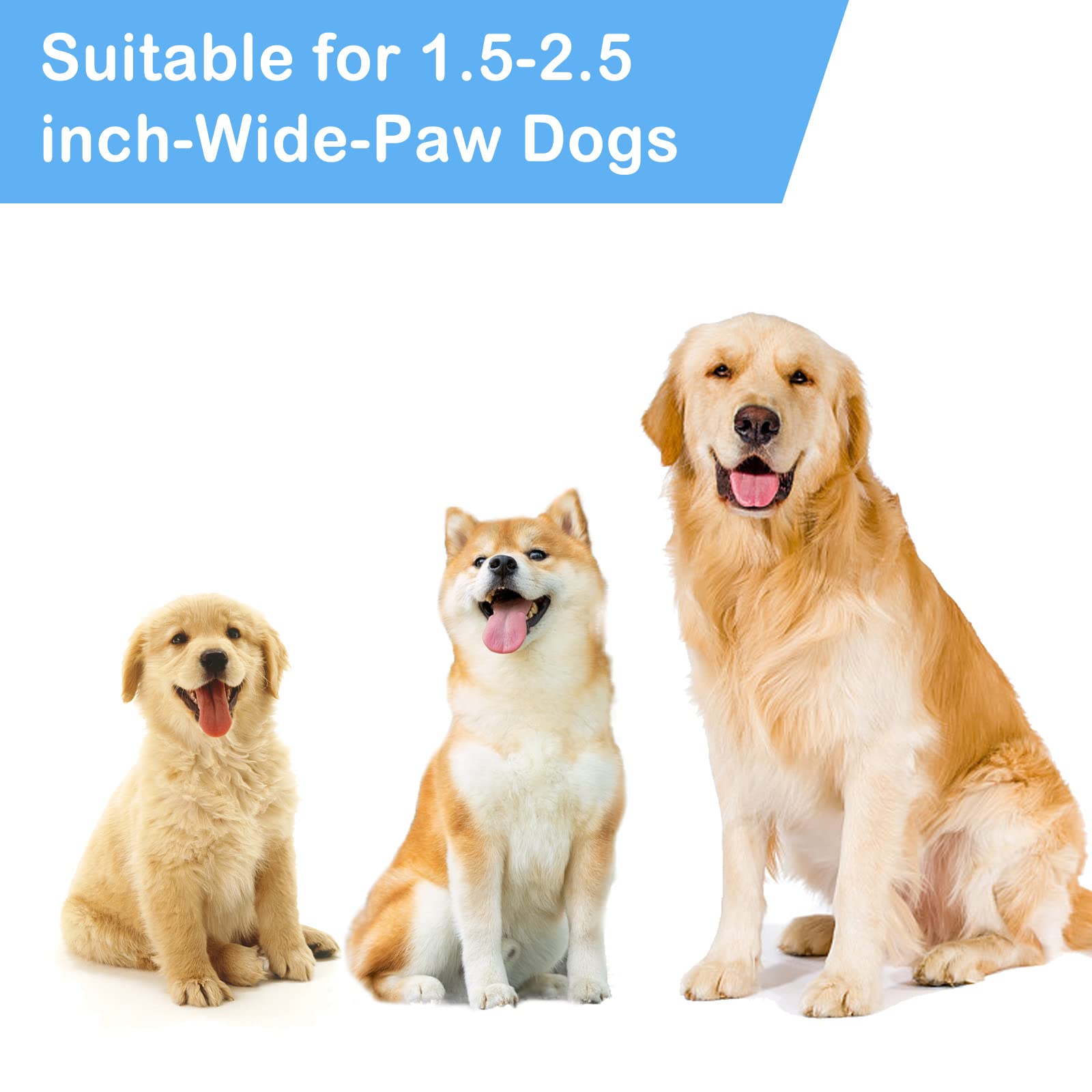 Tinioey Dog Paw Cleaner for Medium Dogs, Dog Paw Washer Pet Paw Cleaner Muddy Paw Cleaner, Dog Foot Washer Paw Buddy Paw Scrubber Paw Plunger