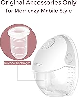 Vista 2 de Momcozy Estilo móvil Diafragma M6, estilo móvil original Accesorios de repuesto para extractor de leche M6, 2