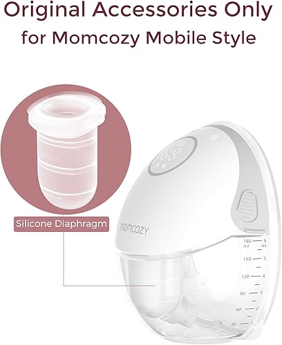 Miniatura 2 de Momcozy Estilo móvil Diafragma M6, estilo móvil original Accesorios de repuesto para extractor de leche M6, 2