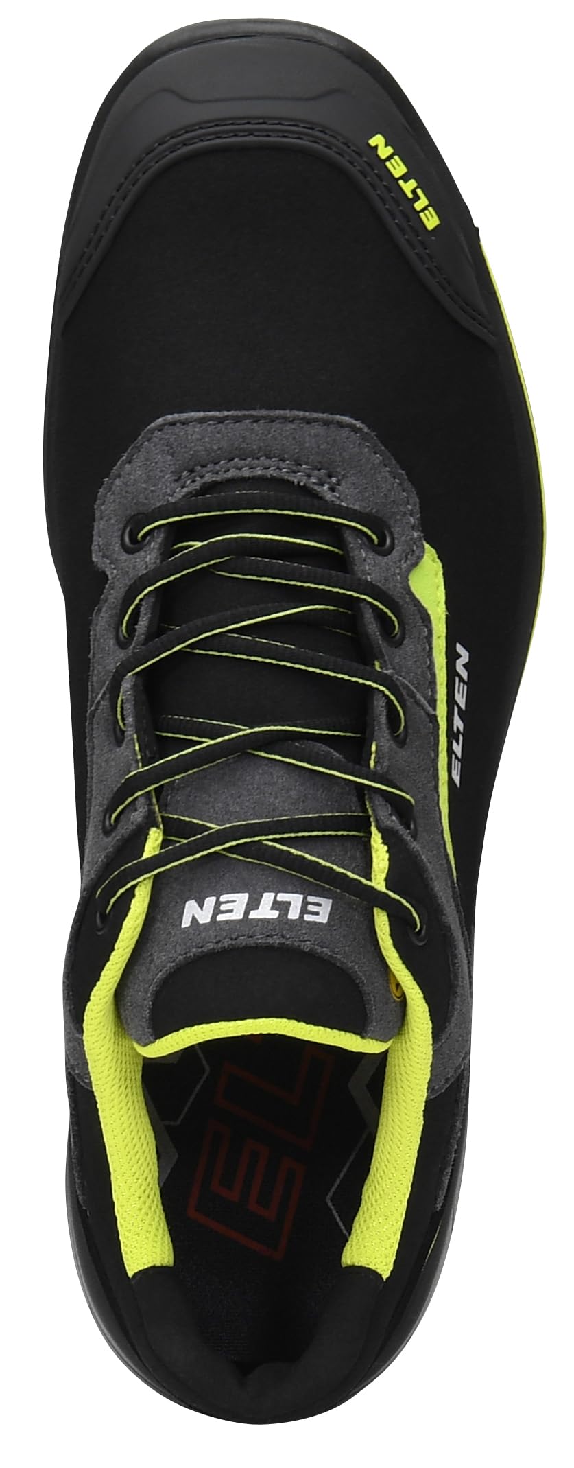 ELTEN Loan XXSports Pro Black-Lime Low ESD S3 | Sicherheitsschuhe für Damen & Herren, Stahlkappe, leicht, atmungsaktiv