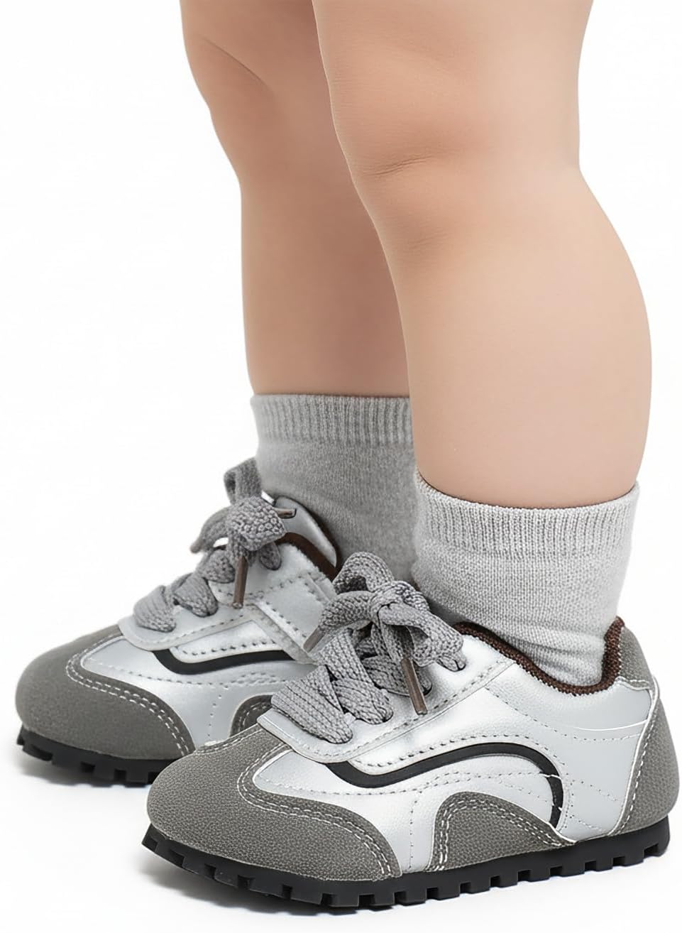 Baby Walking Shoes for Boys Girls Soft Non-Slip Infant Sneakers Lightweight Breathable First Walker Shoes for 6-24 Months - Image 2