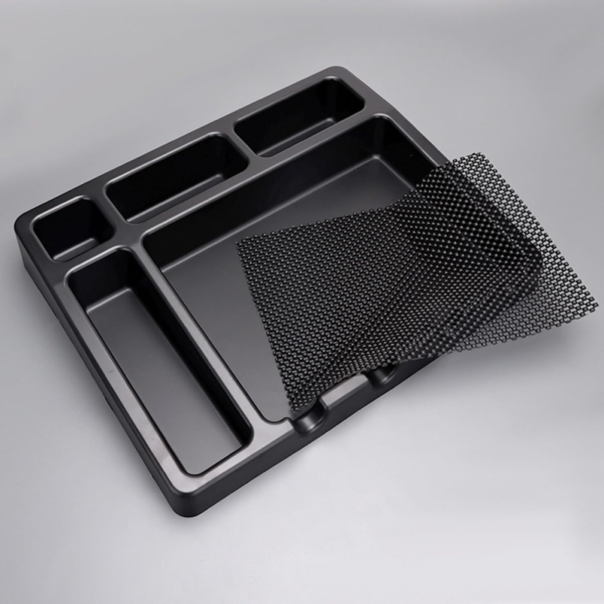Hair Salon Clipper Organizer Tray with Non-Slip Mat Barber Tool Holder for Professional Stations Sturdy Clipper Storage for Hairdressing Tools Suitable for Barbers and Stylists