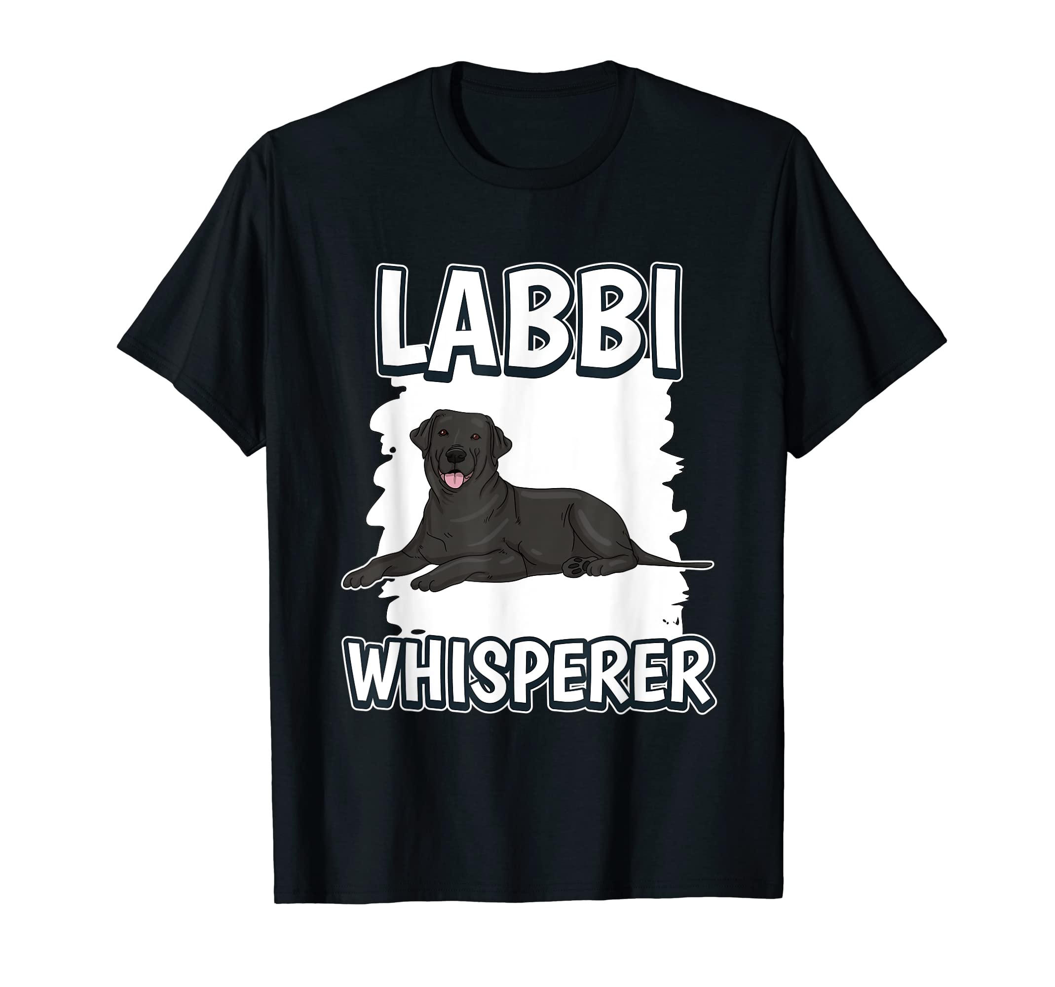 Labbi Whisperer Black Lab Black Labrador T-Shirt