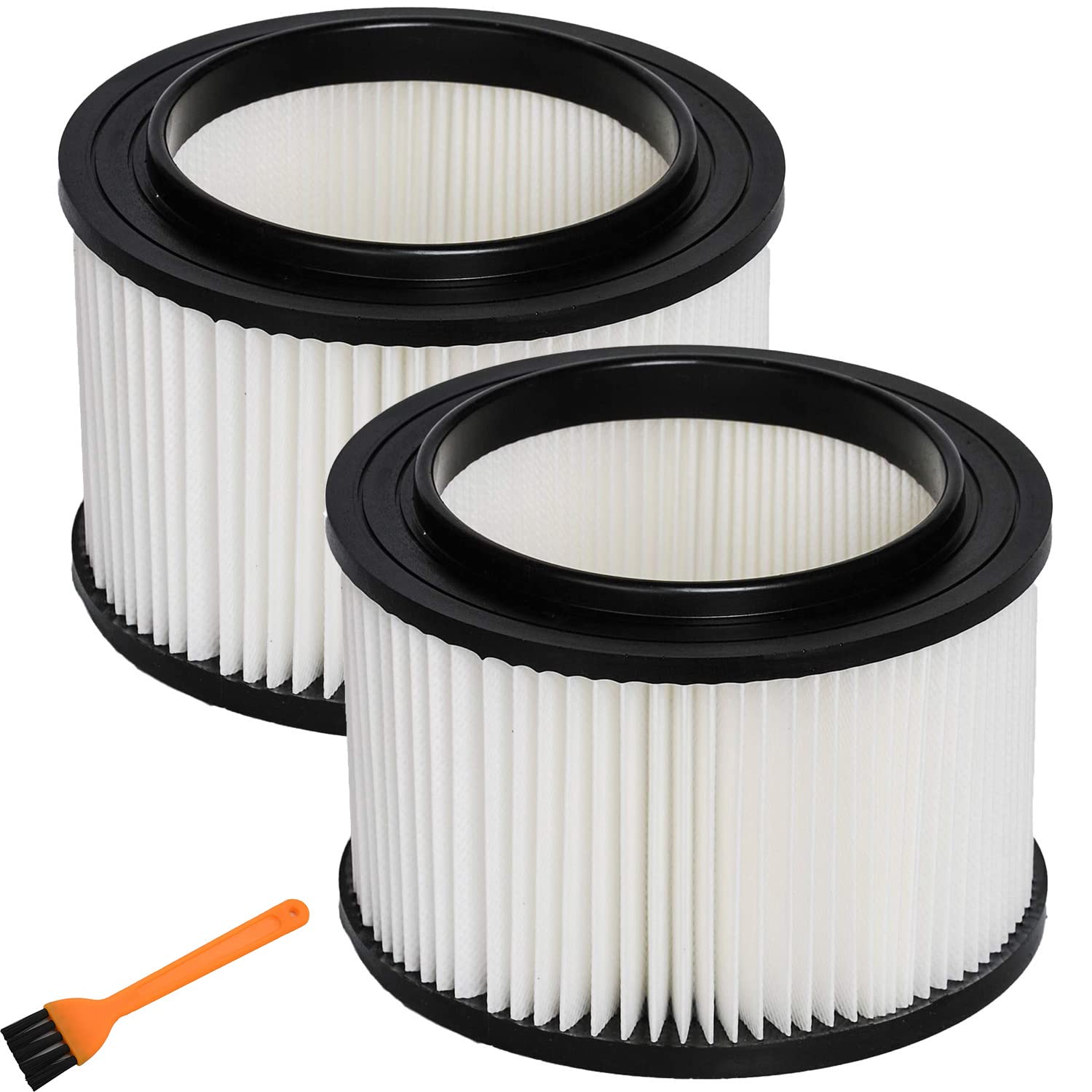 View 1 of 17810 Filter Compatible with Craftsman 4 Gallon Vacuum Filter,9-17810 Wet Dry Vacuum Filter Compatible with Craftsman 4 Gallon Replacement Filter (2 pack)