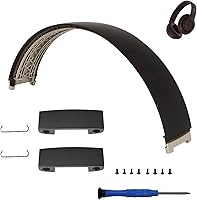 Vista 12 de Studio Pro - Repuesto de diadema y bisagra de repuesto para auriculares Beats Studio Pro, accesorios de piezas duraderas (piedra arenisca)