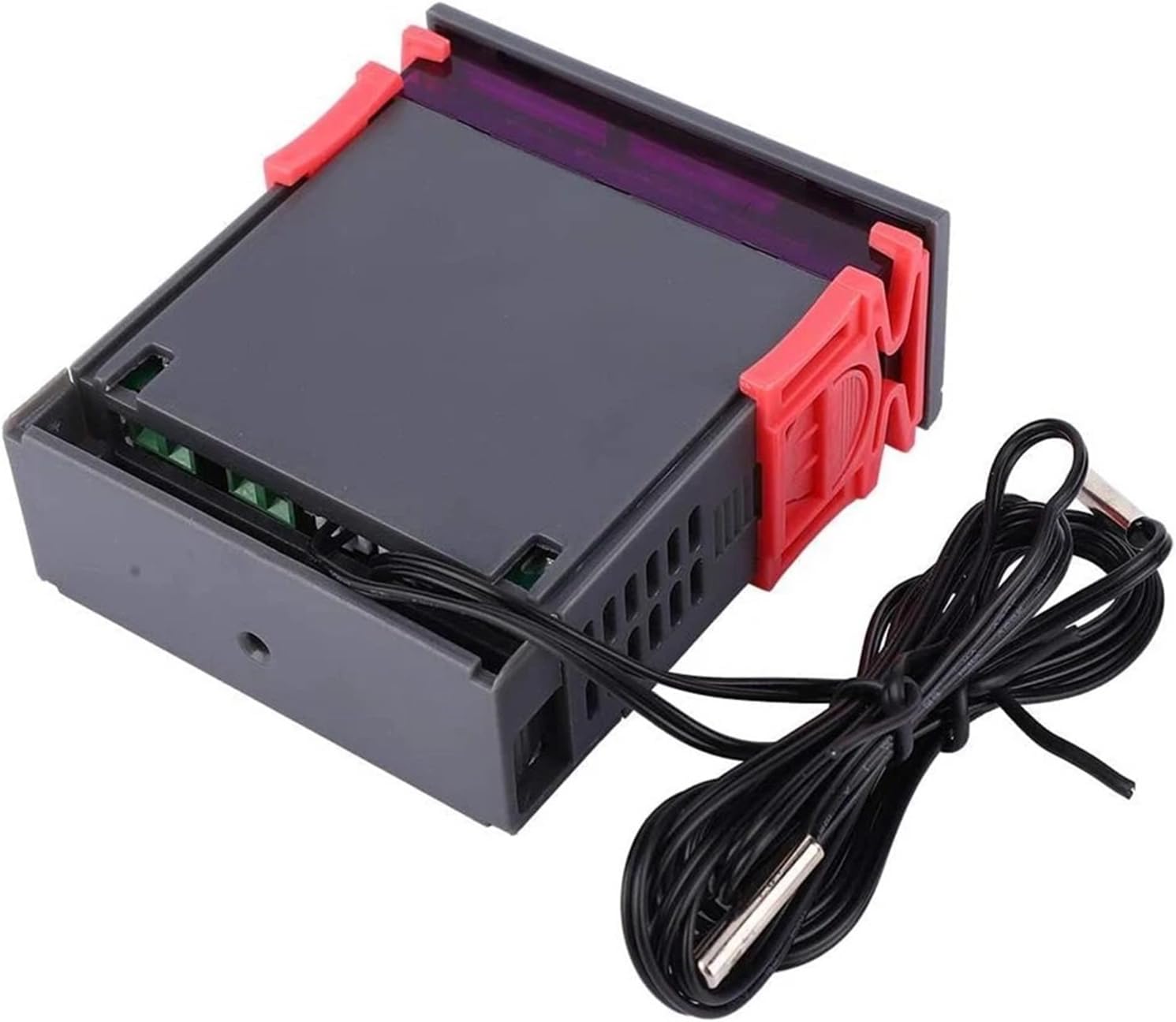 STC-3008 Dual Digital Temperature Controller Two Relay Output 12V 24V 220V Thermoregulator Thermostat Heater Cooler with Probe(STC-3008 DC 24V)