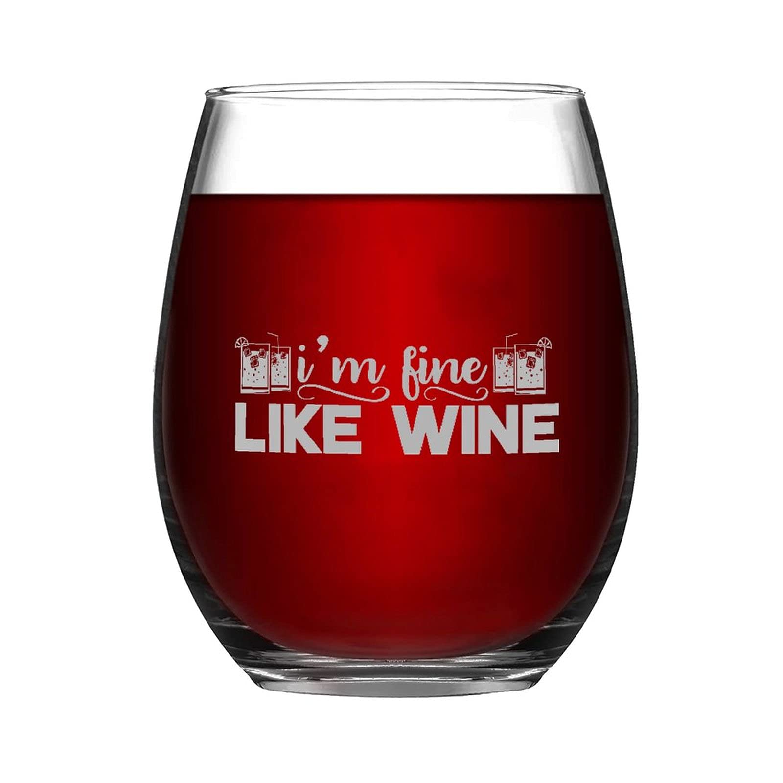 Il Y A Toujours Du Temps Pour Un Verre De Vin Humoristique Brillant Mug Dessous De Verre