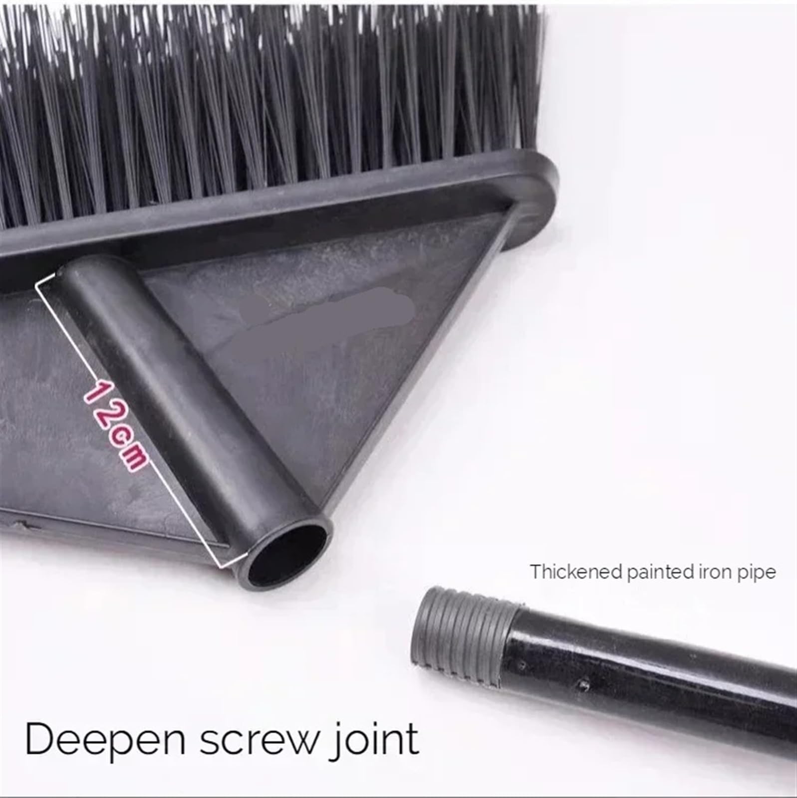 StraßEnbesen 50cm Besen Garten Hand Haushaltsreinigung Werkzeuge Pinsel Sweep Müll Lager Fabrik