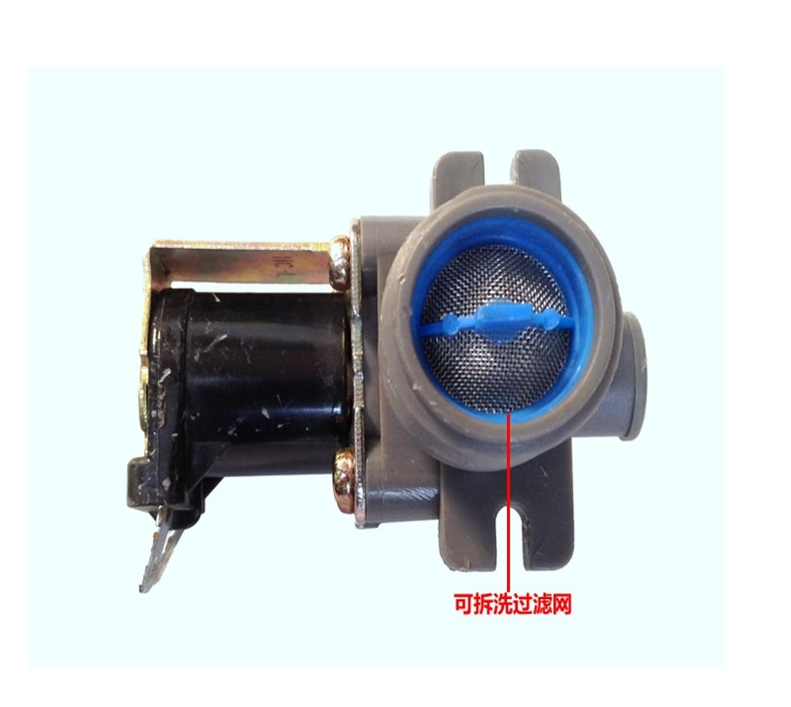 Válvula Solenoide De Entrada De Agua, Compatible Con Midea, FCD270E7 AC220V-240V 50 / 60Hz, Accesorios for Lavadora, Válvula Dispensadora