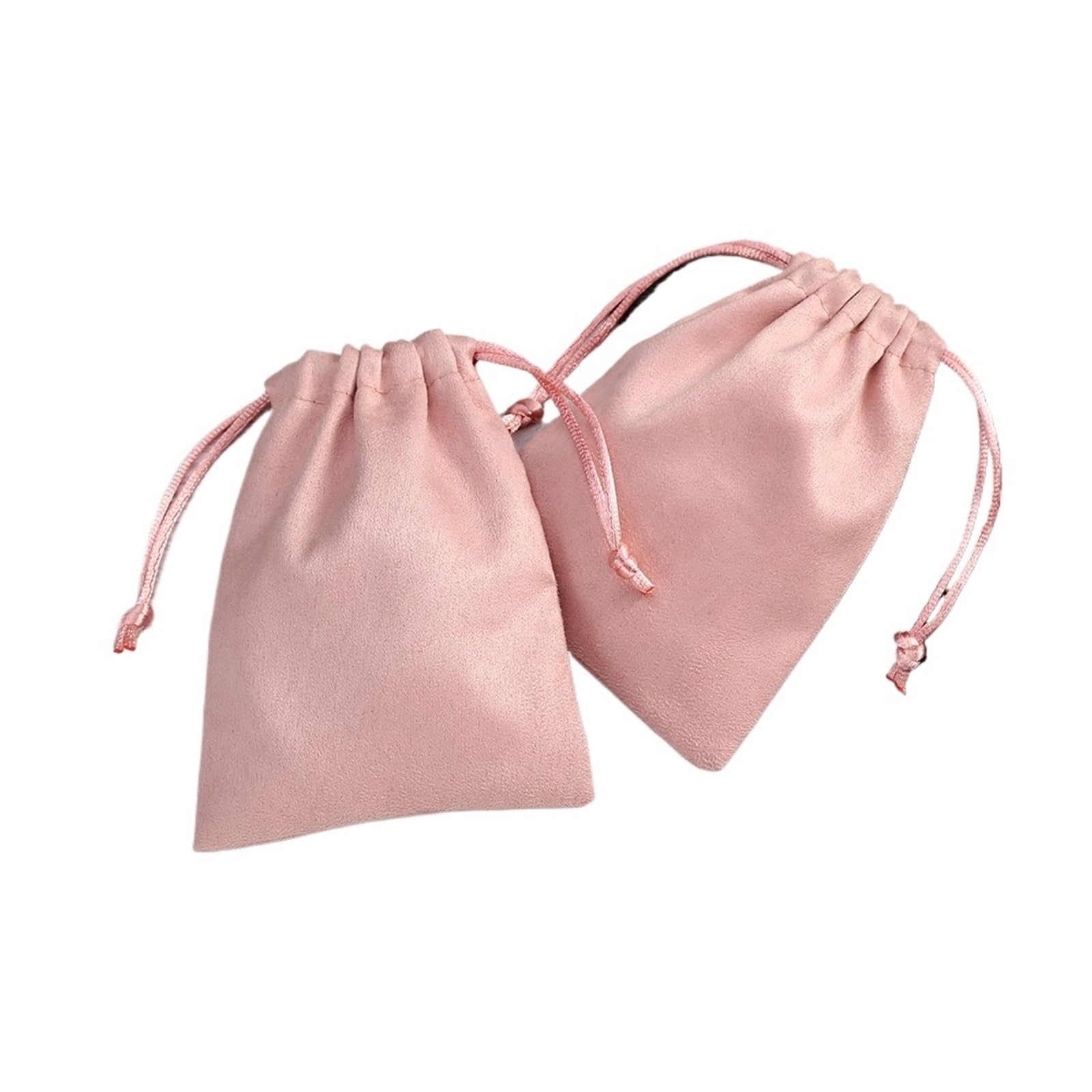 WENH Pochettes d'emballage de bijoux en flanelle, 50 pièces, sac cadeau for cadeaux de mariage, pochette à cordon de serrage en velours Tarot for maquillage cosmétique, bagues, boucles d'oreilles(13x1