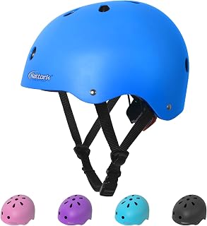 MammyGol Kids Bike Helmet for Boys & Girls 4-8 Years - Lightweight Adjustable Multi-Sport Safety for Skateboard, Scooter, Bike