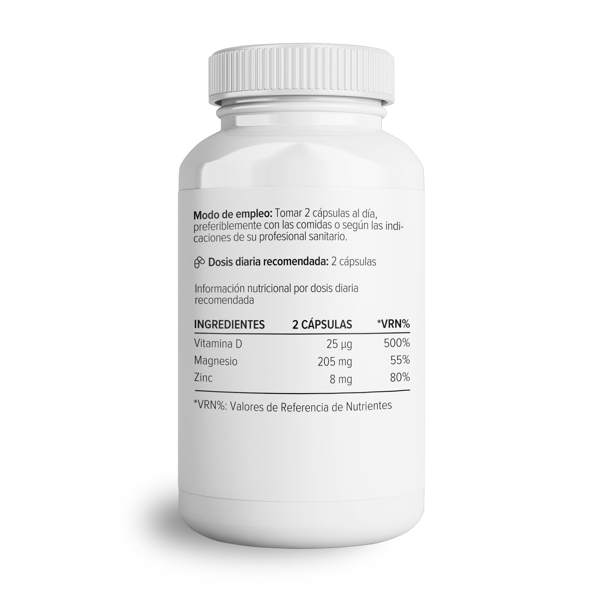 Complejo de magnesio Theonia de alta concentración - Salud muscular y ósea, función nerviosa y ayuda energética - 60 cápsulas, sin OMG, apto para vegetarianos