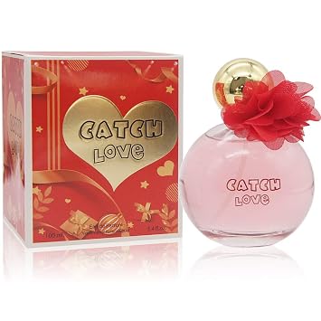 CATCH LOVE SP EAU DE PARFUM FOR HER. SPRAY 3.4 FL. OZ. Floral Fruity fragrance for women.