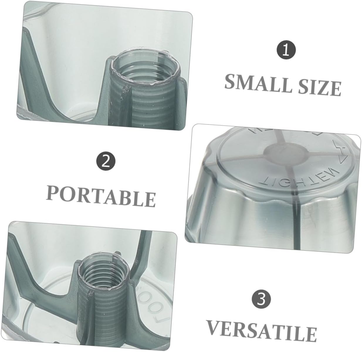 10pcs Fan Nut Caps Replacement Plastic Fan Fixed Nut Cover for 12-18 Inch Table and Accessories Parts