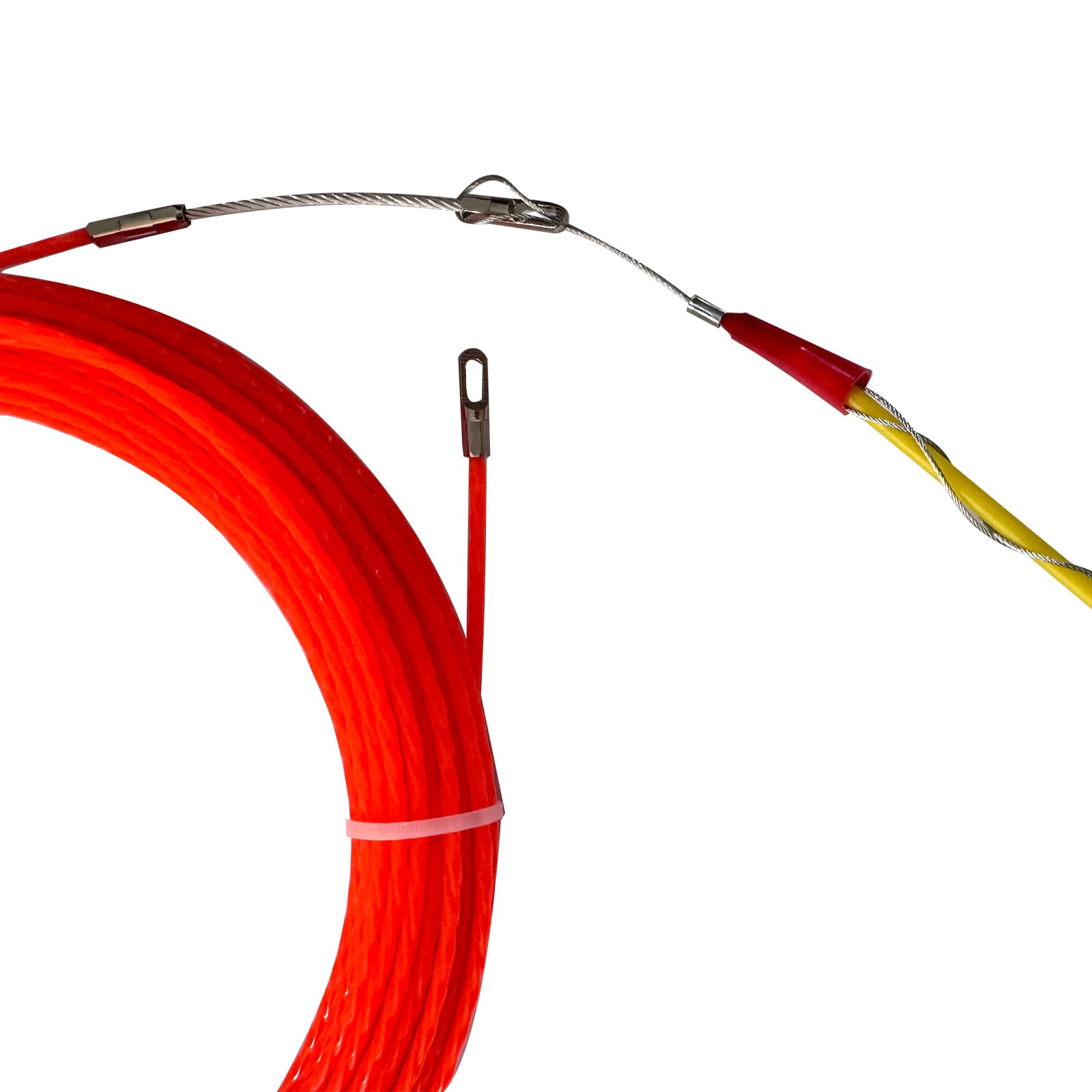Extracteur de fil de 30 m - Tige de traction - Orange