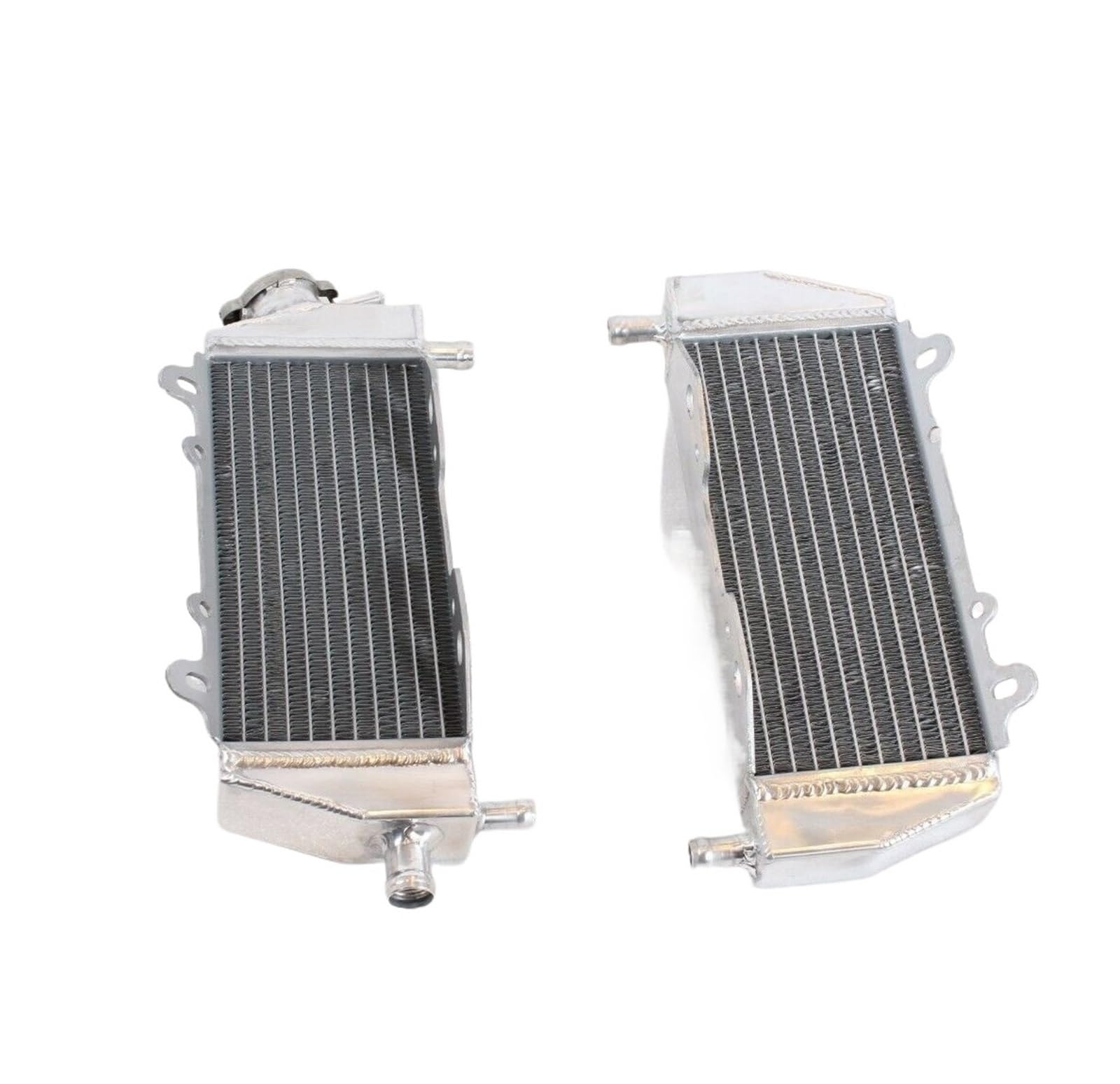 estaw Chłodnicy Pasuje do Kawasaki KX125 KX 125 1994 1995 1996 1997 1998 1999 2000 2001 2002 Aluminiowa chłodnica chłodnicy Chłodzenie płynu chłodzącego Chłodnica
