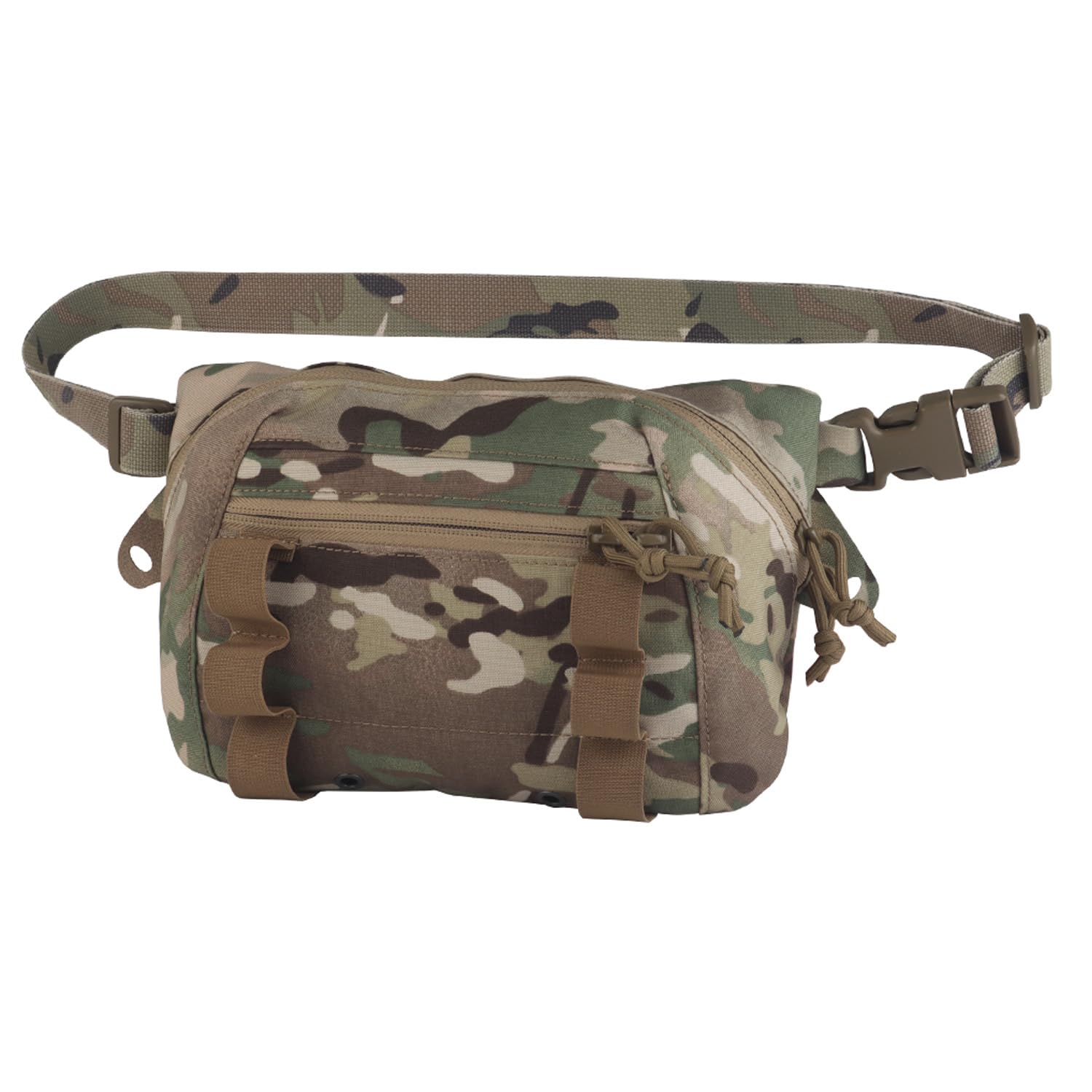 GYDEHUTJ Large Multi-Purpose Drop Pouch, Universal Tactical Fanny Pack Vest Hook and Loop EDC Admin Wait Bag