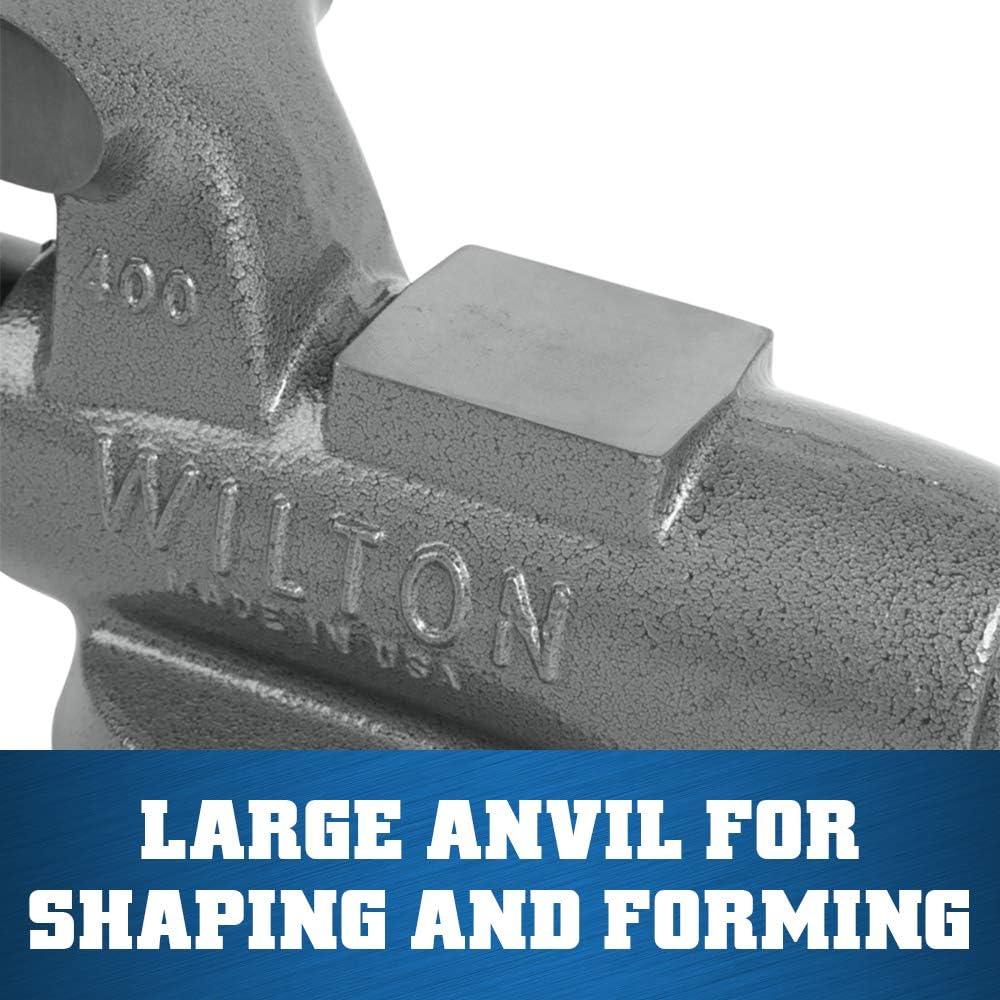Limited Stock Wilton 400N, 4 Machinist Vise, Round Channel (28836)