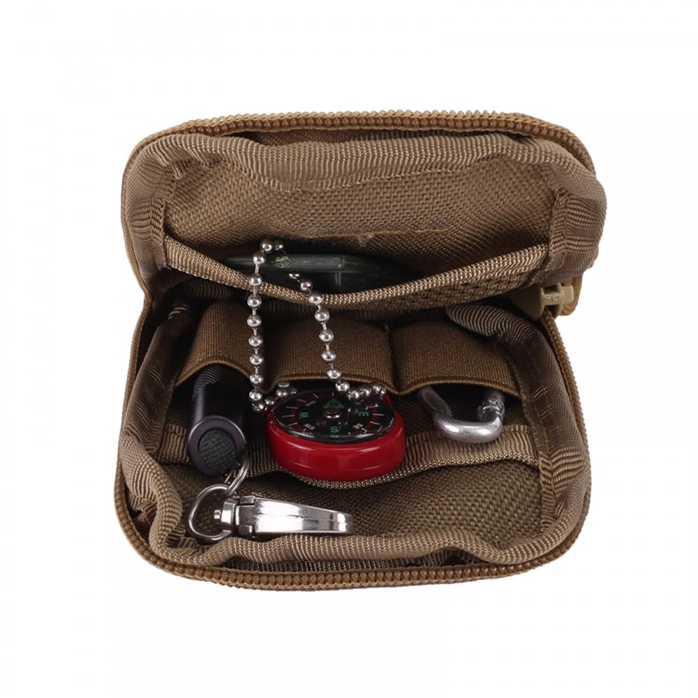 Marsupio Tattico Zaino Tattico Molle Da 2 Pacchi Utilità Compatta Gadget Gear Penna Tattica