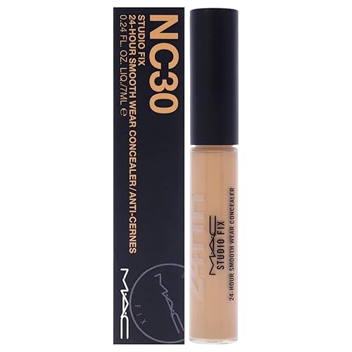 MAC Studio Fix 24 Hour Smooth Wear Corrector - NC30 Corrector Mujer 0.24 oz