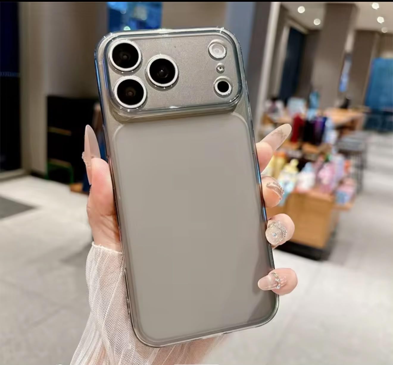 Dezet Compatible Clear Case for iPhone 17 Transparent Matte Soft Slim Shockproof TPU Bumper, Anti-Yellow Crystal Case with Camera Lens Protection Back Cover for (Purple) — Amazon image 21