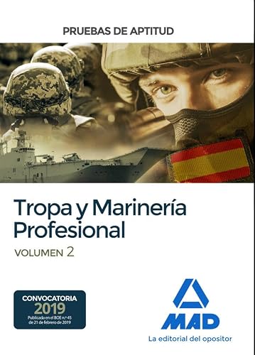 Pruebas de Aptitud para el Acceso a Tropa y Marinería Profesional. Volumen 2