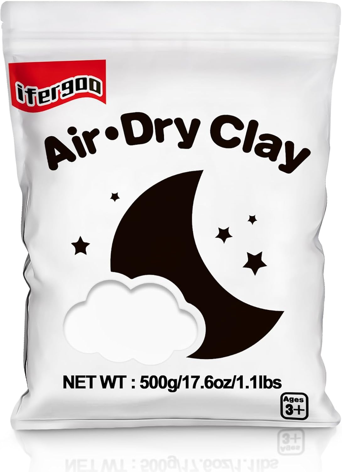 iFergoo Air Dry Clay, Ultra Light Modeling Clay, Magic Clay DIY