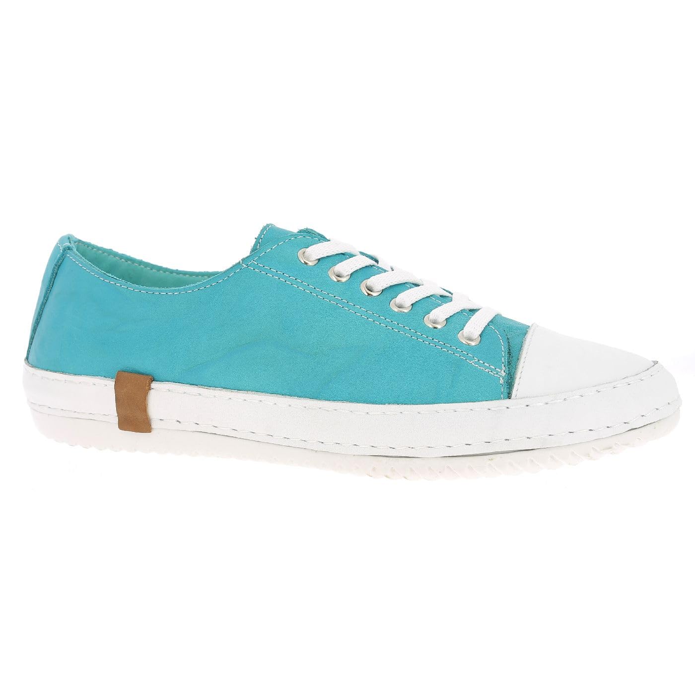Andrea Conti Women's Trainers Sneaker, Aquamarine, 3.5 UK
