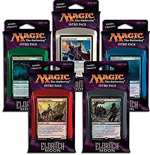 MTG Eldritch Moon Dangerous Knowledge Deck de Structure Magic Bleu Rouge