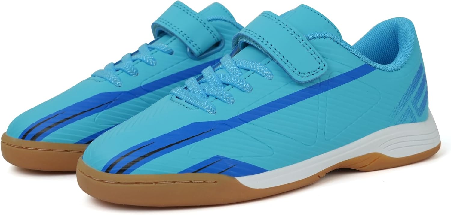 brooman Kids Indoor Soccer Shoes Boys Girls Futsal Soccer Sneakers - Image 5