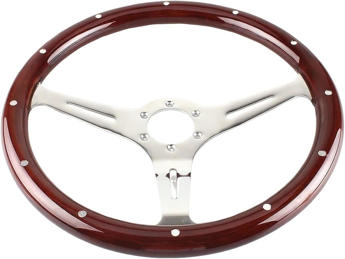 Modification Auto Parts Universal Decorative Personalized Classic Wood Car Accessories Car Steering Wheel Tools For Racing Cars