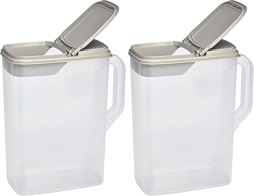 Miniatura 9 de Buddeez Contenedor de almacenamiento de alimentos para mascotas – Contenedor de comida para perros y gatos y semillas de pájaros con capacidad de 8