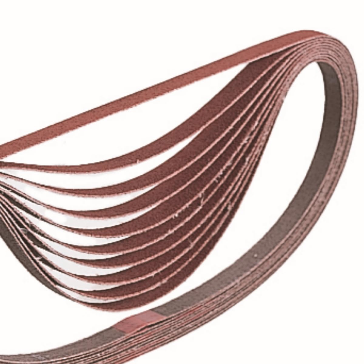 Makita A-34453 3/8-Inch x 21-Inch Abrasive Sanding Belt - 60 Grit (10pk)