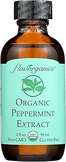 Flavorganics, Peppermint Extract Organic, 2 Fl Oz