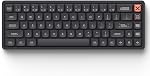 IQUNIX Magi75 Clavier mécanique sans fil à faible profil 75% Layout, Linéaire crémeux à chaud-swappable, RGB Aluminium plein, rétroéclairé, VIA Personnalisable pour Mac/Windows/Linux(Noir)
