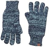 Bickley & Mitchell Women's Mixed Knit Gloves with Fleece Lining