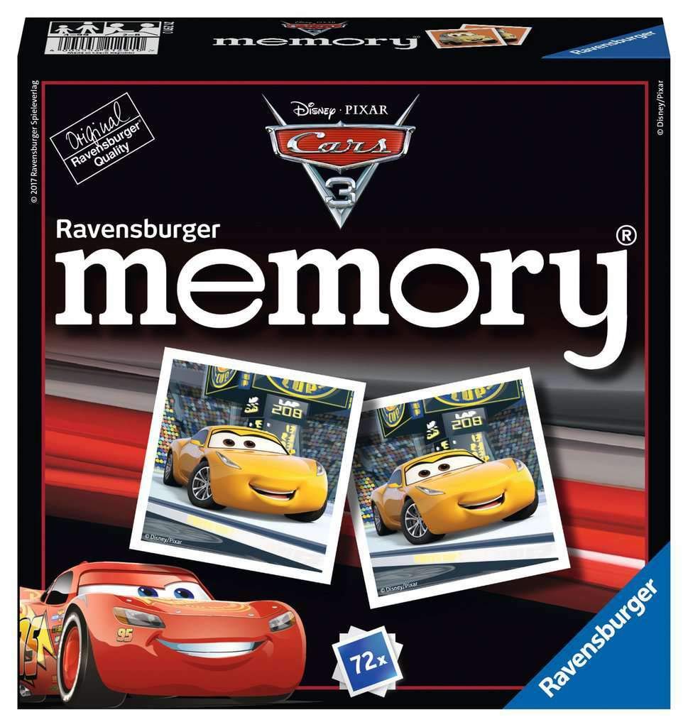 Ravensburger Kinderspiele 21291 - Disney/Pixar Cars 3 Memory®
