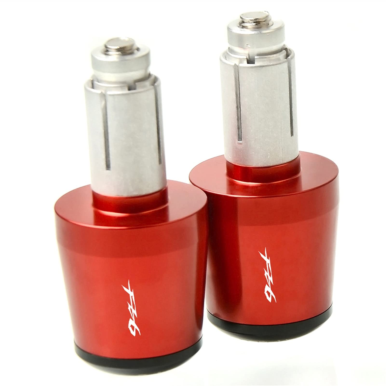Embout de guidon moto et poignée rouge pour sublimer votre Yamaha FZ6 Fazer en balade
