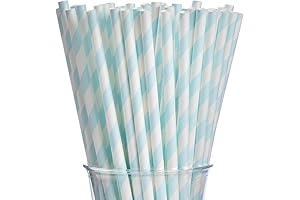 ALINK 100 Baby Shower Straws