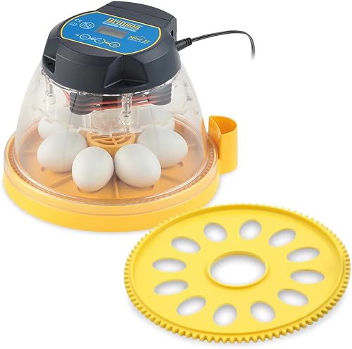 Miniatura 9 de Brinsea Incubadora de huevos Mini II Advance con giro automático de huevos y control de temperatura para incubar 7 pollo, pato u otros huevos