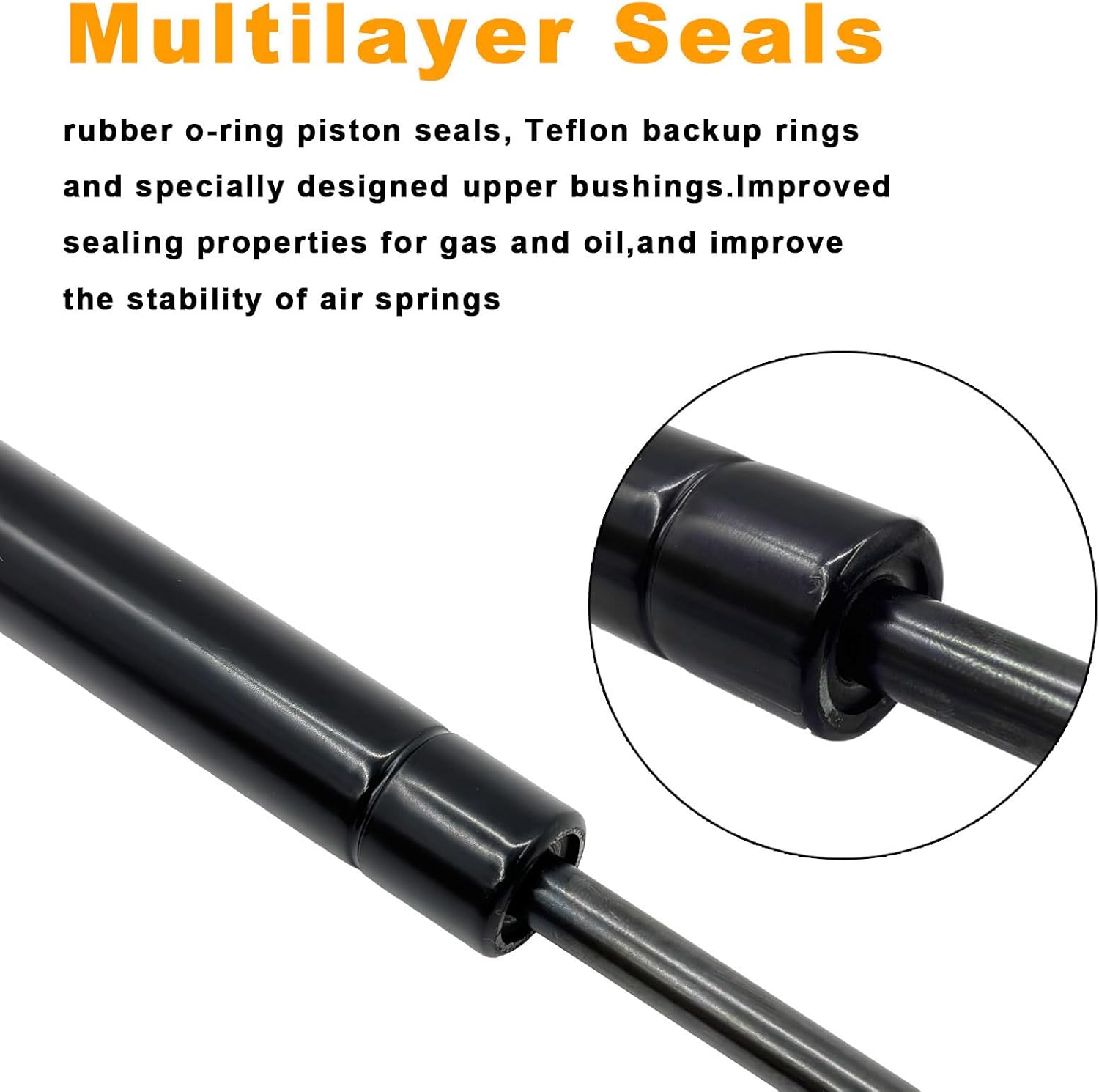 Rear Liftgate Lift Supports Struts Gas Springs Shocks for GMC Acadia 2007-2015, Saturn Outlook 2007-2013, Replacement# SG330083, 20782755,6152