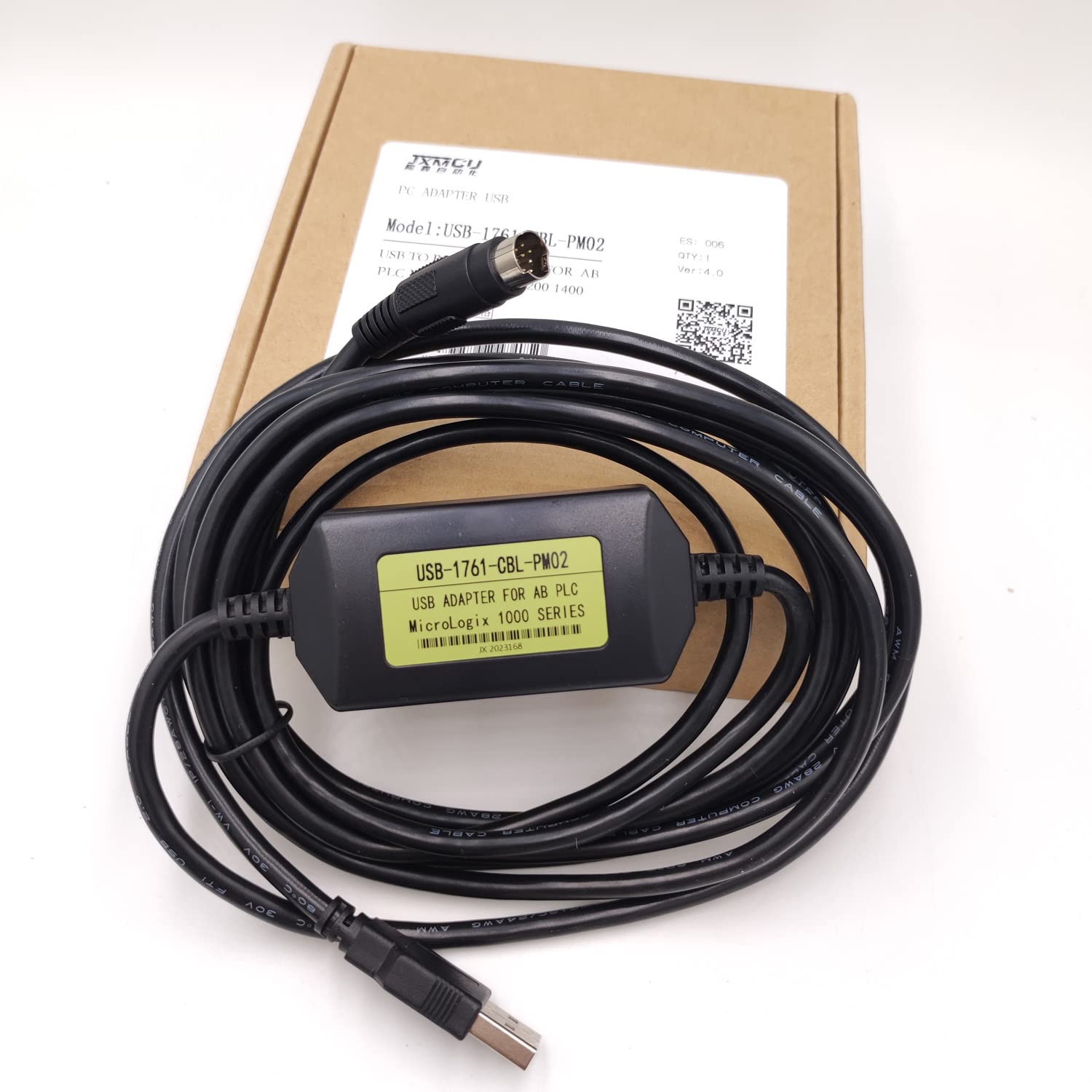 Mendouconert For PLC Micrologix Cable,USB Interface Compatible PLC Micrologix 1000 - View #7
